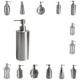 Maxbell Stainless Steel Pump Soap Lotion Dispenser Bathing Liquid Bottle 1# 250ml