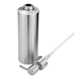 Maxbell Stainless Steel Pump Soap Lotion Dispenser Bathing Liquid Bottle 1# 250ml