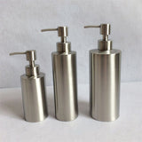 Maxbell Stainless Steel Pump Soap Lotion Dispenser Bathing Liquid Bottle 1# 250ml