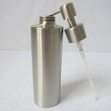 Maxbell Stainless Steel Pump Soap Lotion Dispenser Bathing Liquid Bottle 1# 250ml