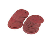 Maxbell 50 Piece 8-Hole Sanding Sheets Discs Round Sander Paper Pads 125mm 2000 Grit