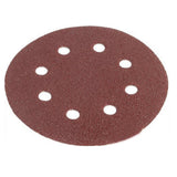 Maxbell 50 Piece 8-Hole Sanding Sheets Discs Round Sander Paper Pads 125mm 2000 Grit