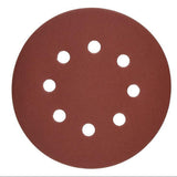 Maxbell 50 Piece 8-Hole Sanding Sheets Discs Round Sander Paper Pads 125mm 2000 Grit