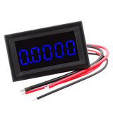 Maxbell DC 3.5-30V Mini 5 Digit Digital LED Ammeter Ampere Meter Panel Car Blue