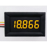 Maxbell DC 3.5-30V Mini 5 Digit Digital LED Voltmeter Volt Meter Panel Car Yellow