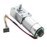 Maxbell Gear Box High Torque Geared Motor Reduction Motor with Encoder 24V 260rpm