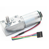 Maxbell Gear Box High Torque Geared Motor Reduction Motor with Encoder 24V 260rpm