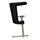Maxbell Metal Adjustable Arm Desk Clamp Table Lamp Clip Holder Stand Black