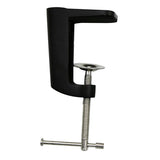 Maxbell Metal Adjustable Arm Desk Clamp Table Lamp Clip Holder Stand Black