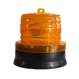 Maxbell Outdoor Portable Solar Flash Warning Light Pathway Traffic Light  Yellow