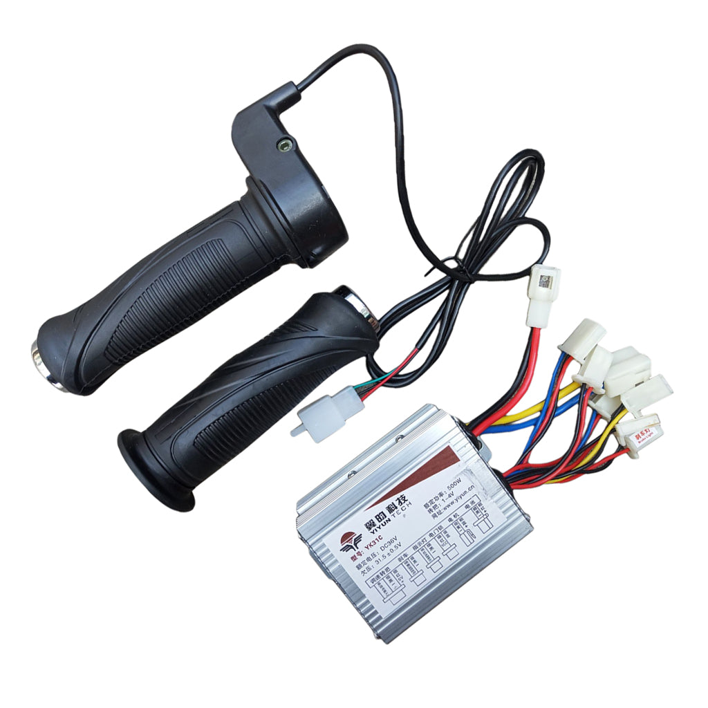 Maxbell Electric Bike Scooter Motor Brush Speed Controller Grip Throttle 4 36V500W