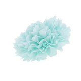 Maxbell 20 piece Chrysanthemum Artificial Silk Flower Head Wedding Decor Light Blue