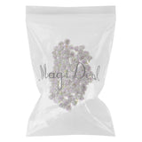 Maxbell 100pcs Artificial Silk Daisy Flower Heads Wedding Garden Decor Light Purple