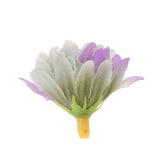 Maxbell 100pcs Artificial Silk Daisy Flower Heads Wedding Garden Decor Light Purple