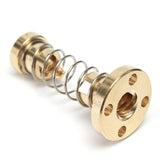 Maxbell T8 Anti-backlash Spring Loaded Nut For CNC Threaded Rod Lead Screw 2mm