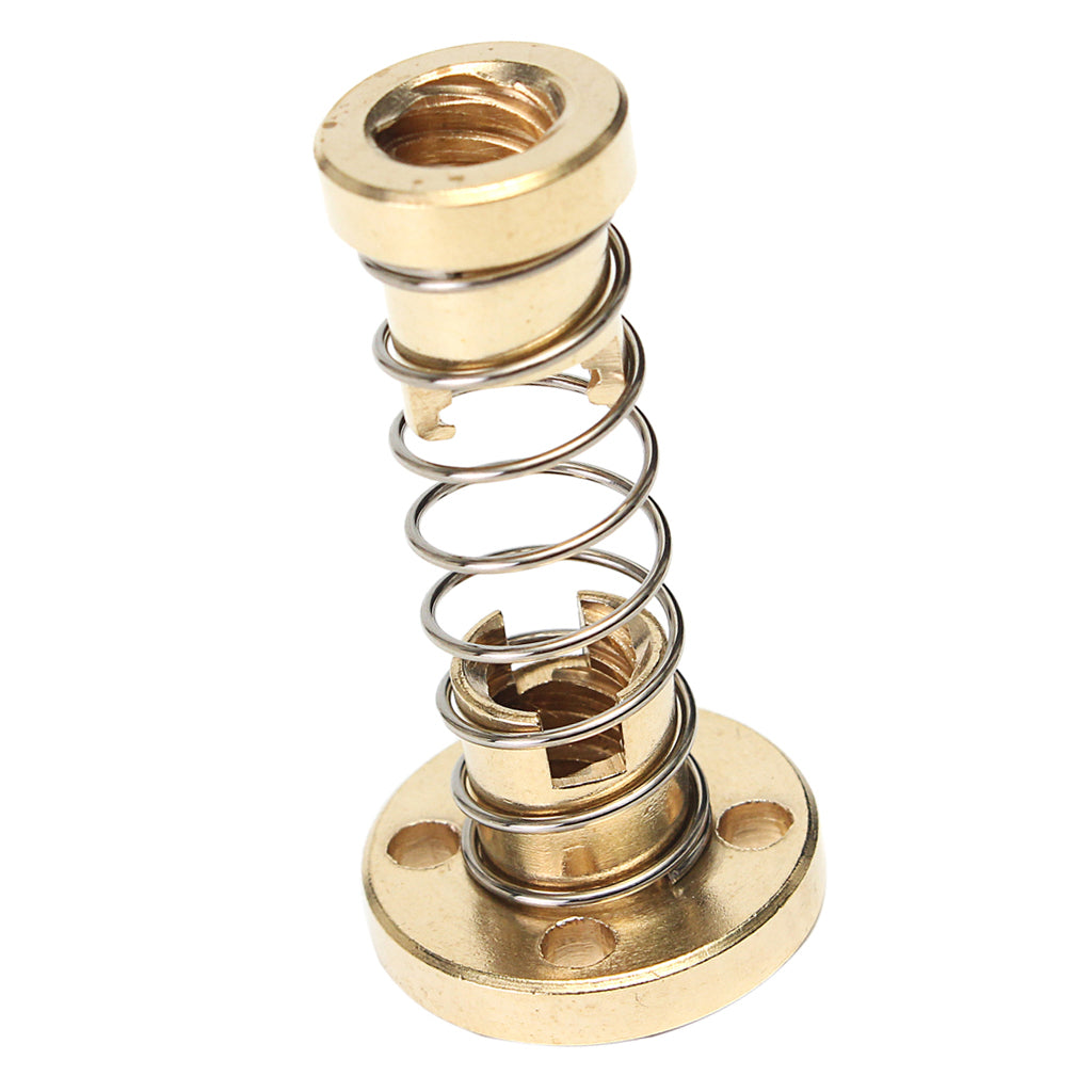 Threaded Spring End ⚡️Buy Maxbell T8 Anti-backlash Spring Loaded Nut For CNC Threaded Rod ...