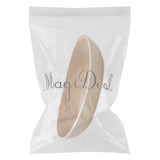 Maxbell Natural Wood Serving Tray Oval Wooden Kid Plate Cookie Candy Snacks Plates M
