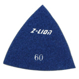 Maxbell Triangular Diamond Polishing Pads For Granite Marble Concrete 80mm 60#
