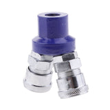 Maxbell Type C Female 2Way 3 Way Air Hose Quick Coupler Socket Connector 2 Way Joint