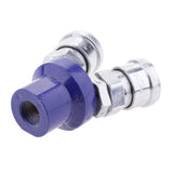 Maxbell Type C Female 2Way 3 Way Air Hose Quick Coupler Socket Connector 2 Way Joint