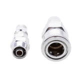 Maxbell Metal Pneumatic Air Hose Quick Coupler Socket Connector Fittings 30SP+30PP