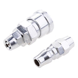 Maxbell Metal Pneumatic Air Hose Quick Coupler Socket Connector Fittings 20SP+20PP