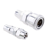 Maxbell Metal Pneumatic Air Hose Quick Coupler Socket Connector Fittings 20SP+20PP