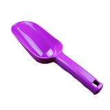 Maxbell Plastic Ice Scoop Food Candy Shovel for Kitchen Bar Buffet Party Purple L