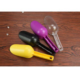 Maxbell Plastic Ice Scoop Food Candy Shovel for Kitchen Bar Buffet Party Purple L