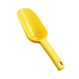 Maxbell Plastic Ice Scoop Food Candy Shovel for Kitchen Bar Buffet Party Yellow S