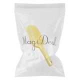 Maxbell Plastic Ice Scoop Food Candy Shovel for Kitchen Bar Buffet Party Yellow S