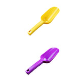 Maxbell Plastic Ice Scoop Food Candy Shovel for Kitchen Bar Buffet Party Yellow S