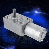 Maxbell 6V High Torque Turbine Gearbox Electric Worm Gear Reduction DC Motor 30RPM