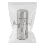 Maxbell Stainless Steel Pepper Shaker Spice Container Cruet Condiment Small Hole