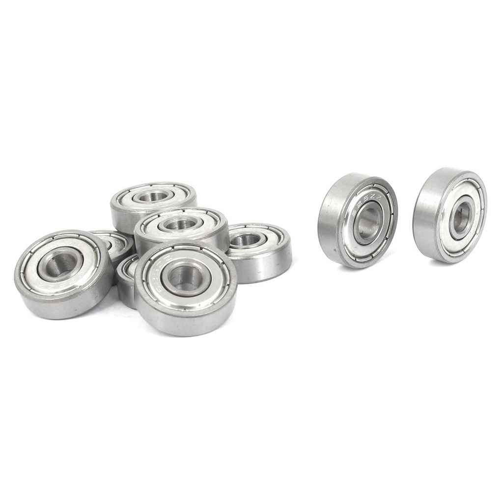 Maxbell 10pcs High Quality Radial Ball Bearings 3D Printer Part Mini Bearing  625zz