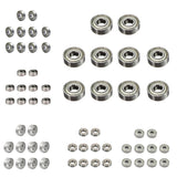 Maxbell 10pcs High Quality Radial Ball Bearings 3D Printer Part Mini Bearing  608zz