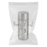 Maxbell Stainless Steel Pepper Shaker Spice Container Cruet Condiment Large Hole