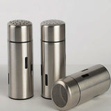 Maxbell Stainless Steel Pepper Shaker Spice Container Cruet Condiment Large Hole