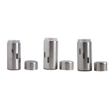 Maxbell Stainless Steel Pepper Shaker Spice Container Cruet Condiment Large Hole