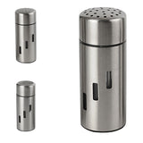 Maxbell Stainless Steel Pepper Shaker Spice Container Cruet Condiment Large Hole