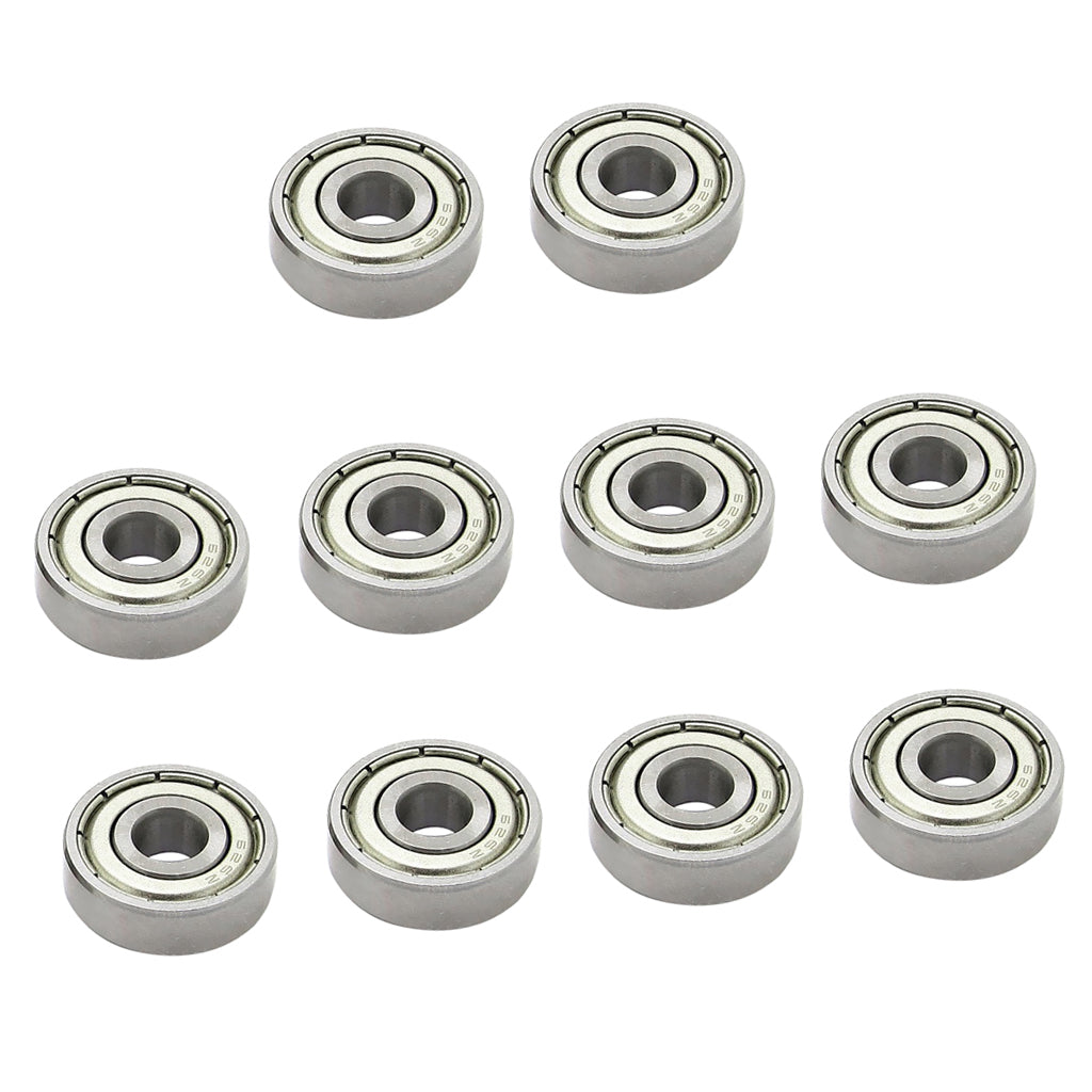 Maxbell 10pcs High Quality Radial Ball Bearings 3D Printer Part Mini Bearing  626zz