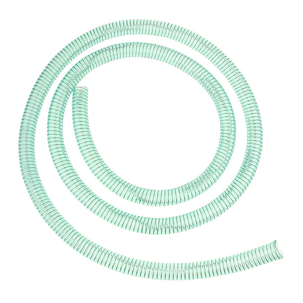 Maxbell PVC Hose Reinforced Braided Fuel Diesel Oil Petrol Pump Pipe 1" Green,Inlet