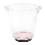 Maxbell 4L LED Ice Bucket Champagne Wine Bar Drinks Cooler Chill Bottle Red