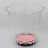 Maxbell 4L LED Ice Bucket Champagne Wine Bar Drinks Cooler Chill Bottle Red