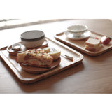 Maxbell Wooden Tray Food Fruit Tea Coffee  Kitchen Platter Plate Beech F 34×23cm