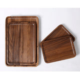 Maxbell Wooden Tray Refreshments Fruit Tea Coffee Breakfast Kitchen Platter Plate S