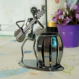 Maxbell Creative Metal Pen Holder Pencil Pot Desk Tidy Container Electric Guitar