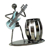 Maxbell Creative Metal Pen Holder Pencil Pot Desk Tidy Container Electric Guitar