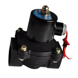 Maxbell Electric Solenoid Valve for Water Air Oil Fuels Normally Closed 25mm DC12V