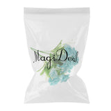 Maxbell 2 Piece Artificial Silk Rose Flower Bouquet Plant Wedding Decor Blue